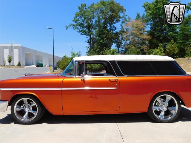 Photo of 1955 Orange Chevrolet Nomad