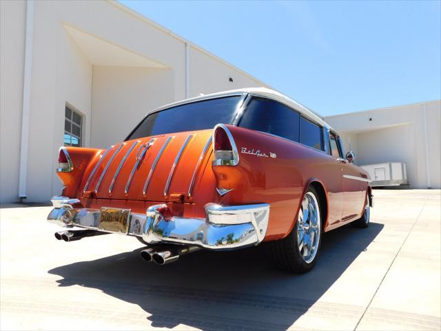 Photo of 1955 Orange Chevrolet Nomad