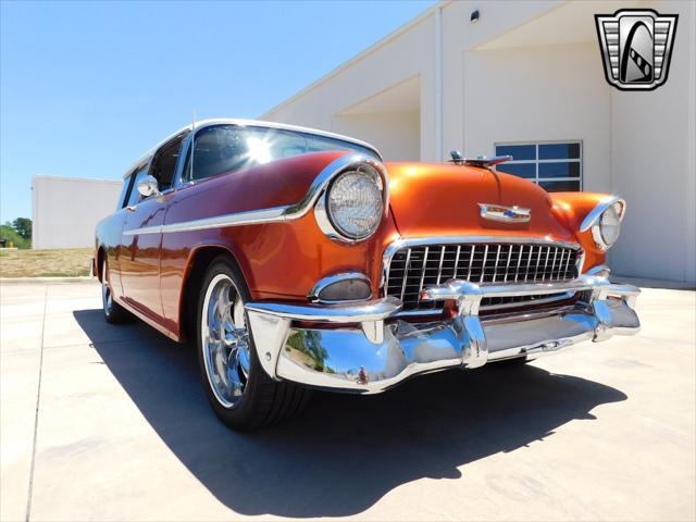 Photo of 1955 Orange Chevrolet Nomad