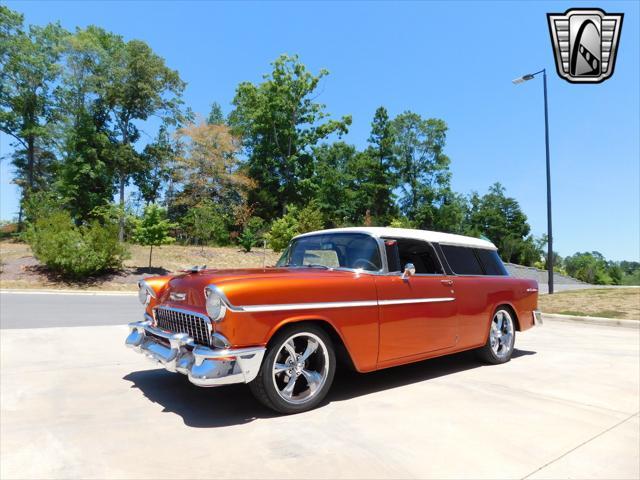 Photo of 1955 Orange Chevrolet Nomad