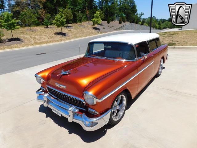 Photo of 1955 Orange Chevrolet Nomad