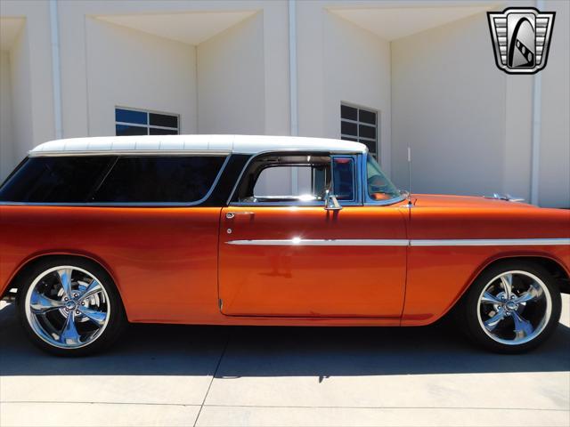 Photo of 1955 Orange Chevrolet Nomad