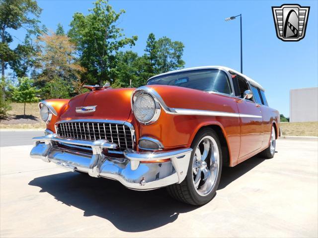 Photo of 1955 Orange Chevrolet Nomad