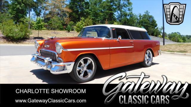 Photo of 1955 Orange Chevrolet Nomad