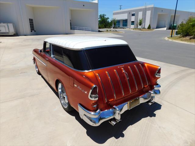 Photo of 1955 Orange Chevrolet Nomad