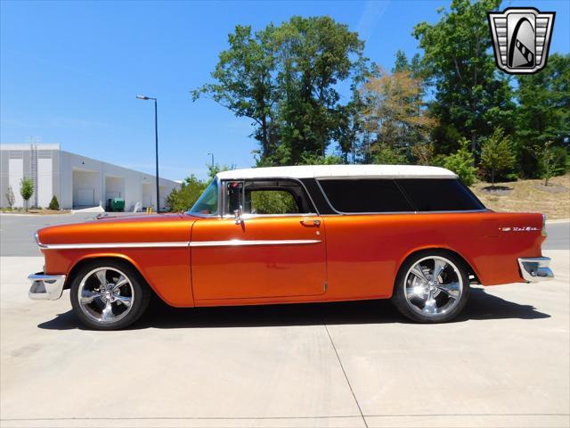 Photo of 1955 Orange Chevrolet Nomad