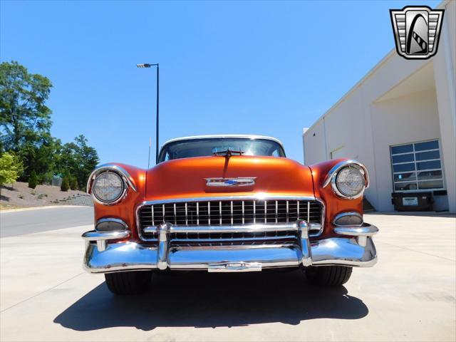 Photo of 1955 Orange Chevrolet Nomad
