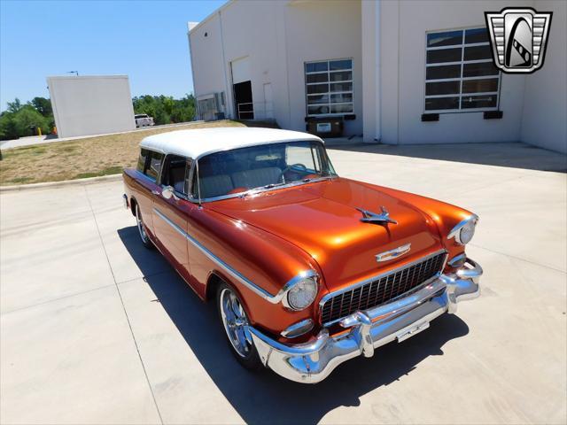 Photo of 1955 Orange Chevrolet Nomad