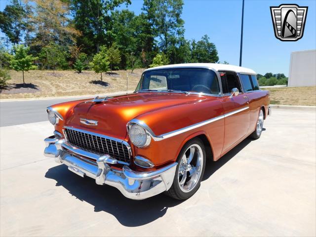 Photo of 1955 Orange Chevrolet Nomad