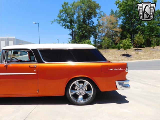 Photo of 1955 Orange Chevrolet Nomad