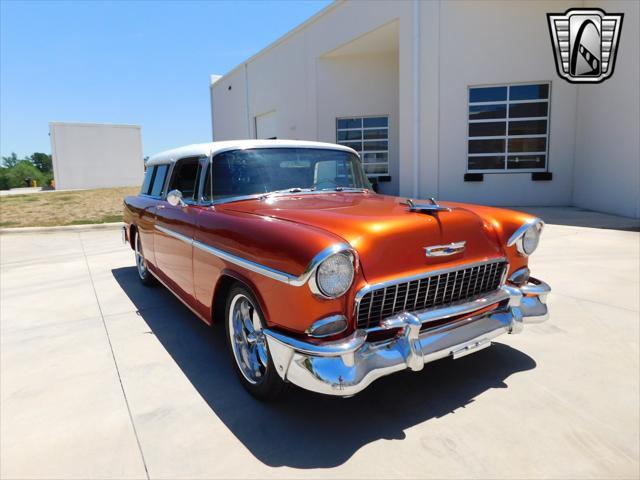 Photo of 1955 Orange Chevrolet Nomad