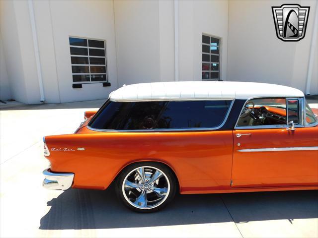 Photo of 1955 Orange Chevrolet Nomad