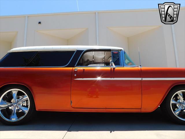 Photo of 1955 Orange Chevrolet Nomad