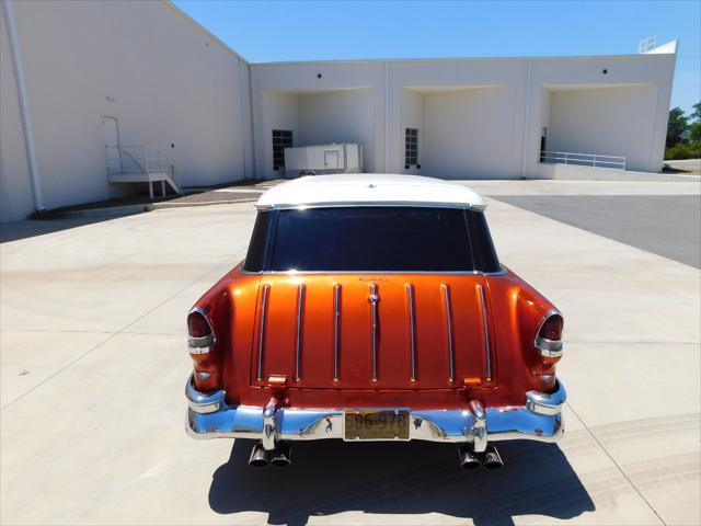 Photo of 1955 Orange Chevrolet Nomad