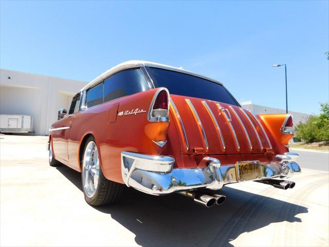 Photo of 1955 Orange Chevrolet Nomad