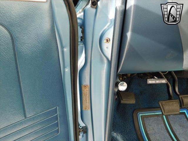 Photo of 1967 Blue Pontiac GTO