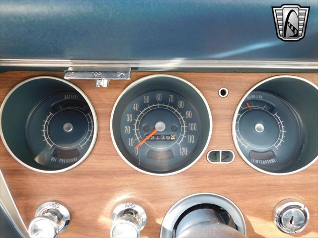 Photo of 1967 Blue Pontiac GTO