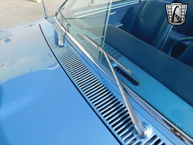 Photo of 1967 Blue Pontiac GTO