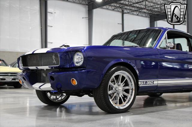 Photo of 1965 Blue Ford Mustang