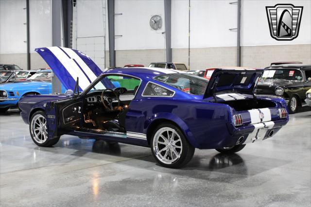 Photo of 1965 Blue Ford Mustang