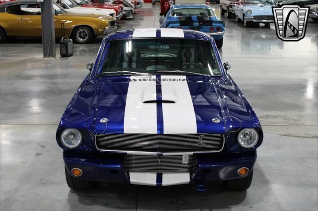 Photo of 1965 Blue Ford Mustang