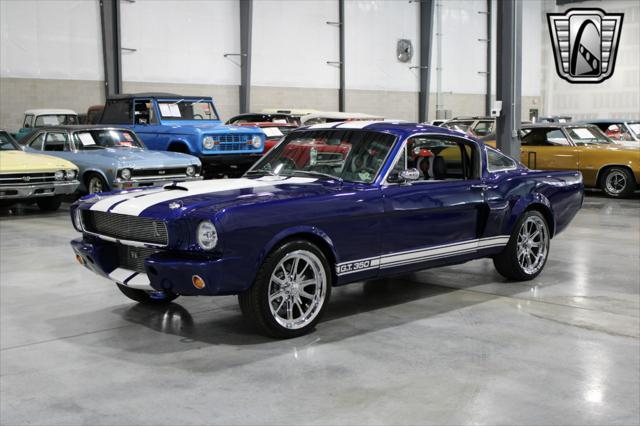 Photo of 1965 Blue Ford Mustang