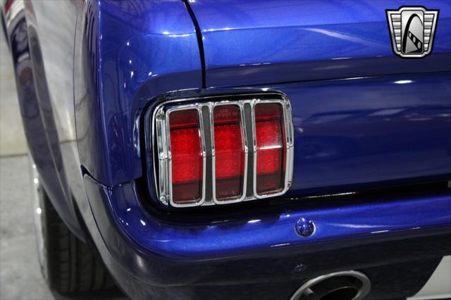 Photo of 1965 Blue Ford Mustang