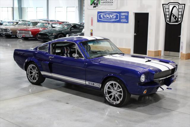 Photo of 1965 Blue Ford Mustang