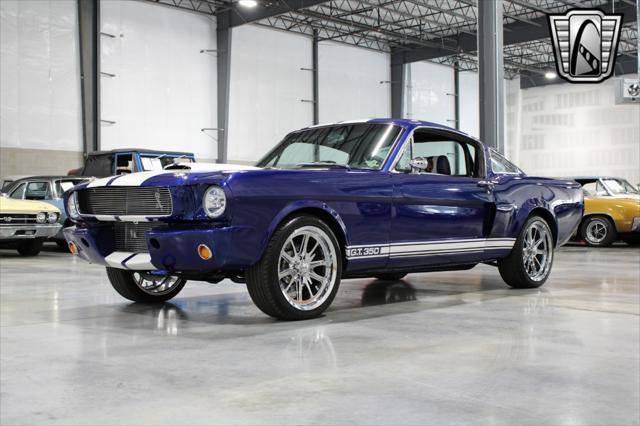 Photo of 1965 Blue Ford Mustang