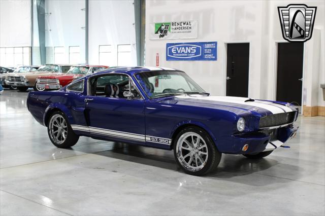 Photo of 1965 Blue Ford Mustang