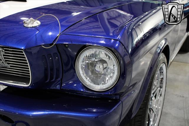 Photo of 1965 Blue Ford Mustang