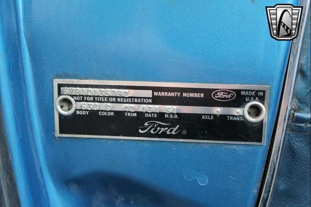 Photo of 1966 Blue Ford Thunderbird