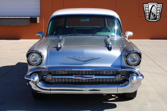Photo of 1957 Silver With White Top Chevrolet 210