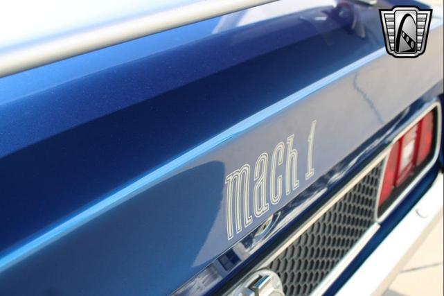 Photo of 1971 Blue Ford Mustang