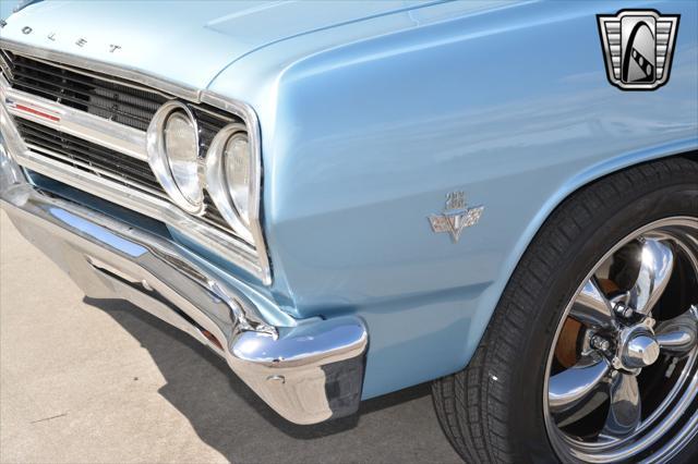 Photo of 1965 Mist Blue/Ermine White Chevrolet Malibu