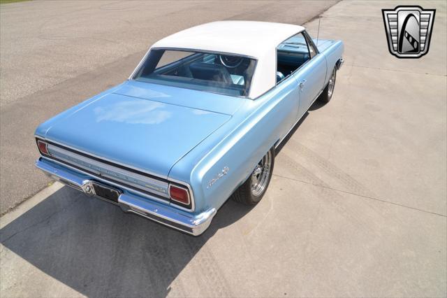 Photo of 1965 Mist Blue/Ermine White Chevrolet Malibu
