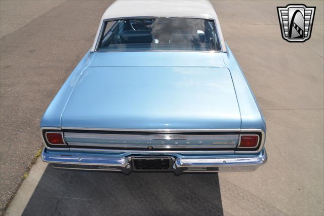 Photo of 1965 Mist Blue/Ermine White Chevrolet Malibu