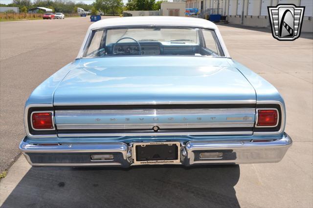 Photo of 1965 Mist Blue/Ermine White Chevrolet Malibu