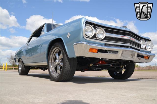 Photo of 1965 Mist Blue/Ermine White Chevrolet Malibu