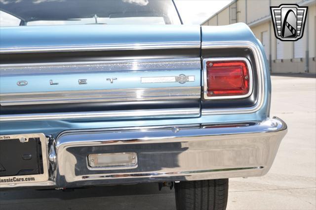Photo of 1965 Mist Blue/Ermine White Chevrolet Malibu