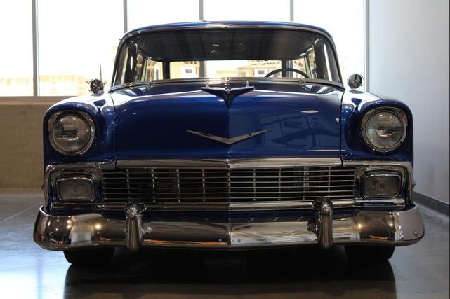 Photo of 1956 Blue and Silver Chevrolet Bel Air