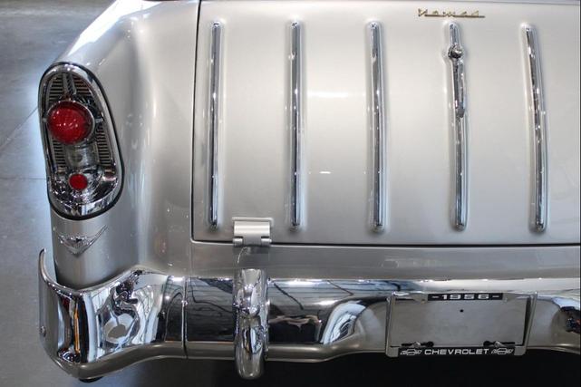 Photo of 1956 Blue and Silver Chevrolet Bel Air