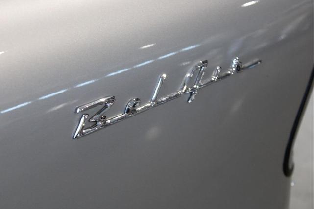 Photo of 1956 Blue and Silver Chevrolet Bel Air