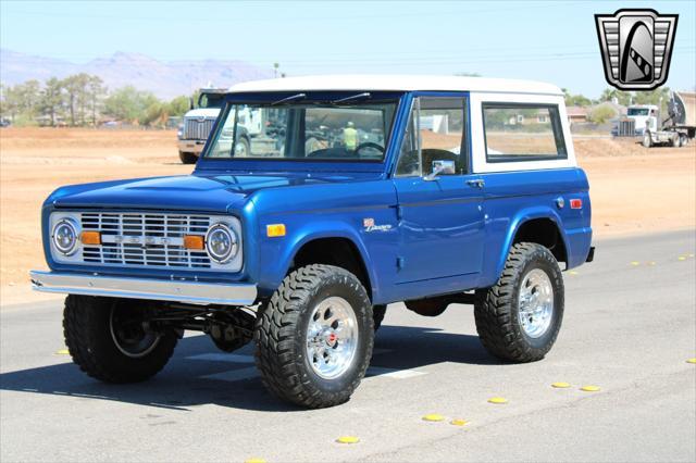 Photo of 1976 Blue Ford Bronco