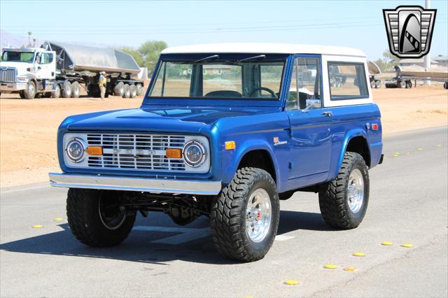 Photo of 1976 Blue Ford Bronco