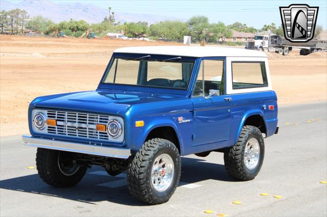 Photo of 1976 Blue Ford Bronco