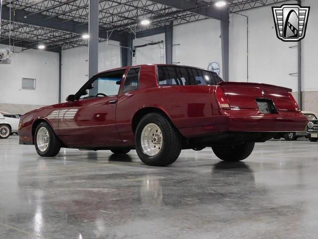 Photo of 1987 Red Chevrolet Monte Carlo