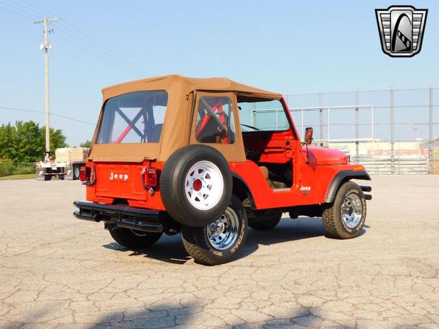 Photo of 1976 Red Jeep CJ-5
