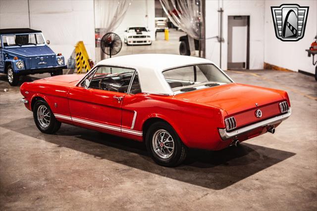 Photo of 1965 Red Ford Mustang