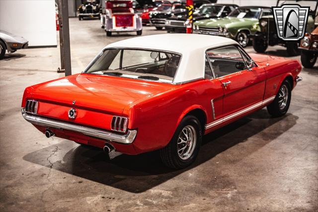 Photo of 1965 Red Ford Mustang